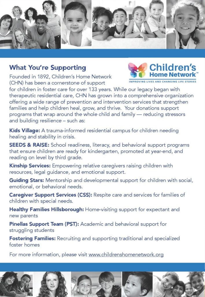 Information about Children's Home Network and why we support them